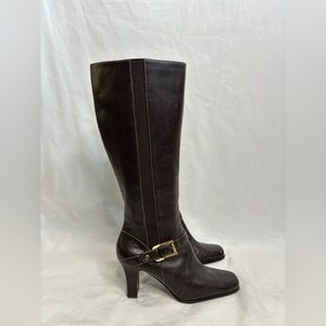 Anne Klein Heeled Knee High Boots